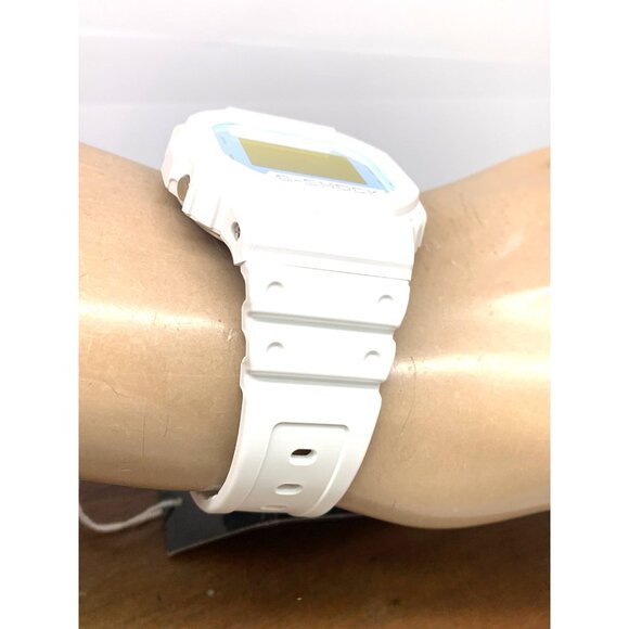 Casio G-Shock Men's Watch DW5600TL-7 Beach Time 43mm White Rubber Strap 3525 - Picture 12 of 14